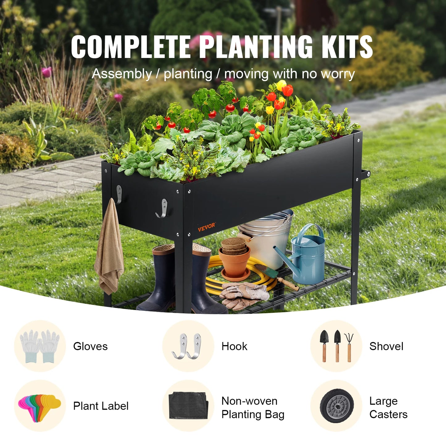 Raised Garden Bed with Legs