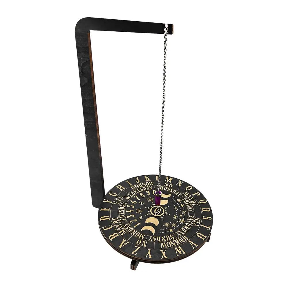 Wooden Witch Pendulum Decorative