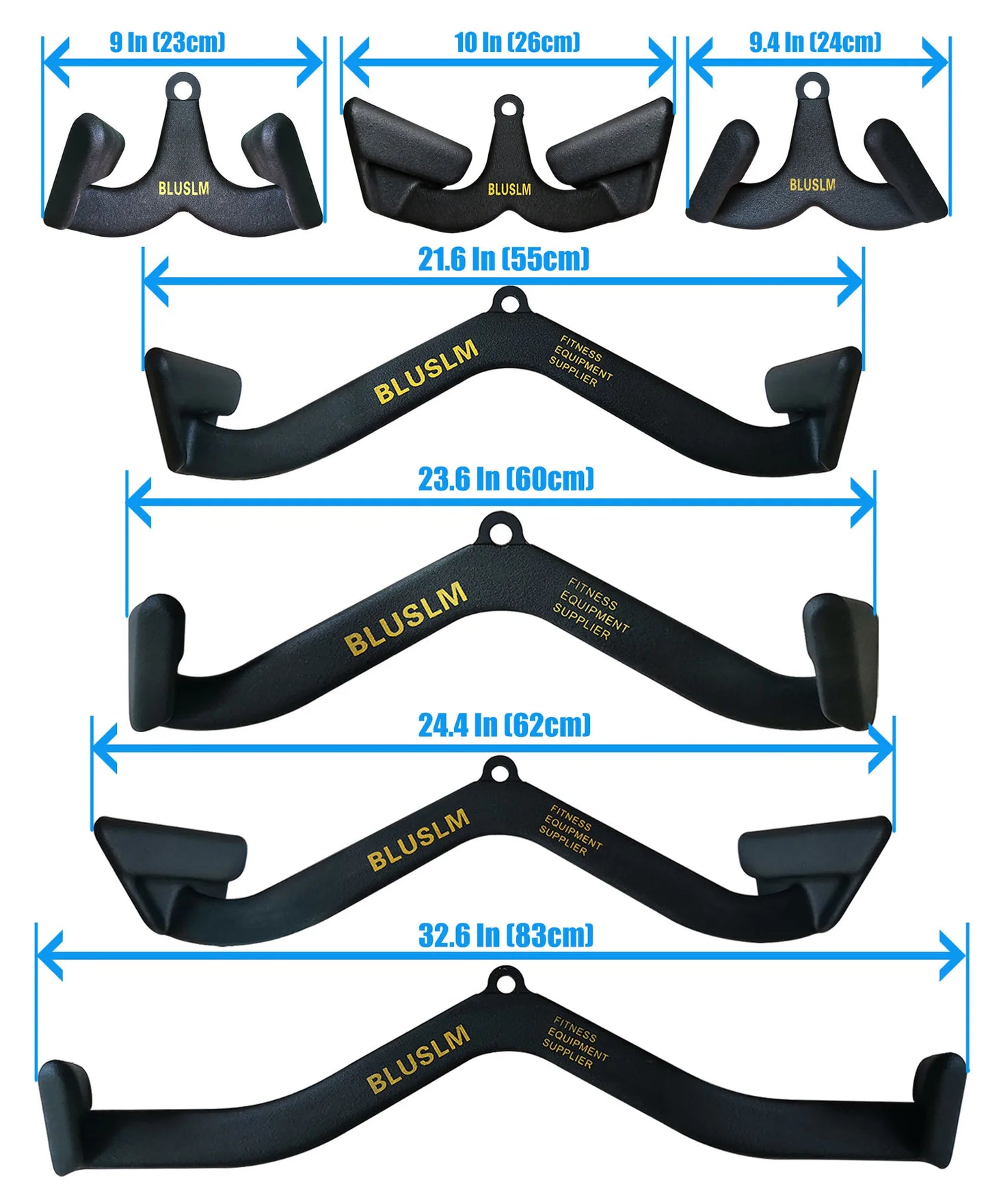 Home Gym Pull Down Cable Machine Attachments Bar System