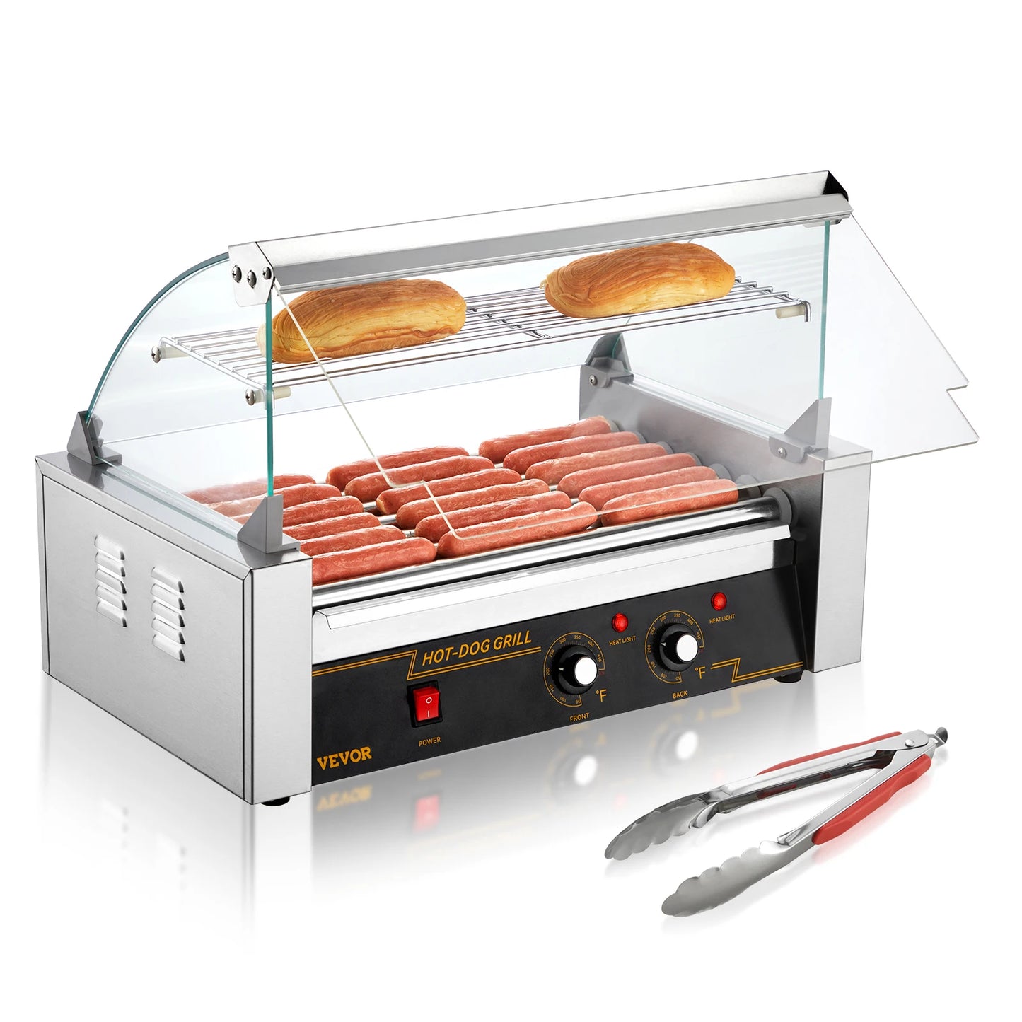 Electric Rods Commercial Hot Dog Roller