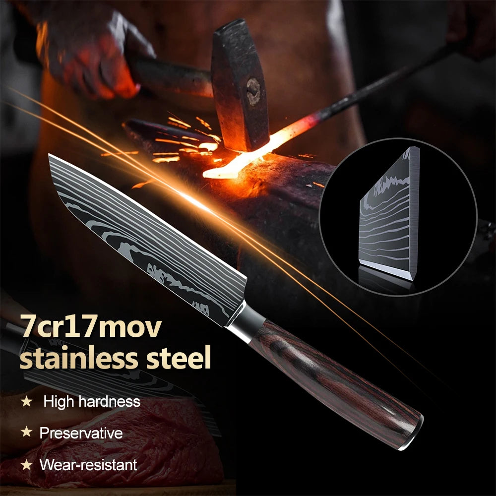 Japanese Kitchen Knives Set