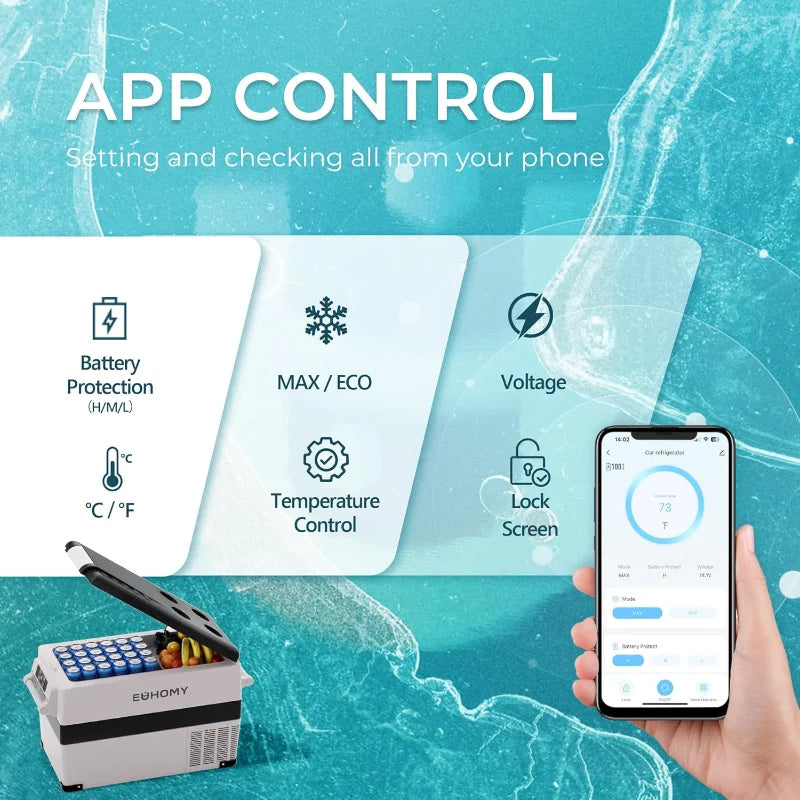 Electric Cooler with Fridge APP Control