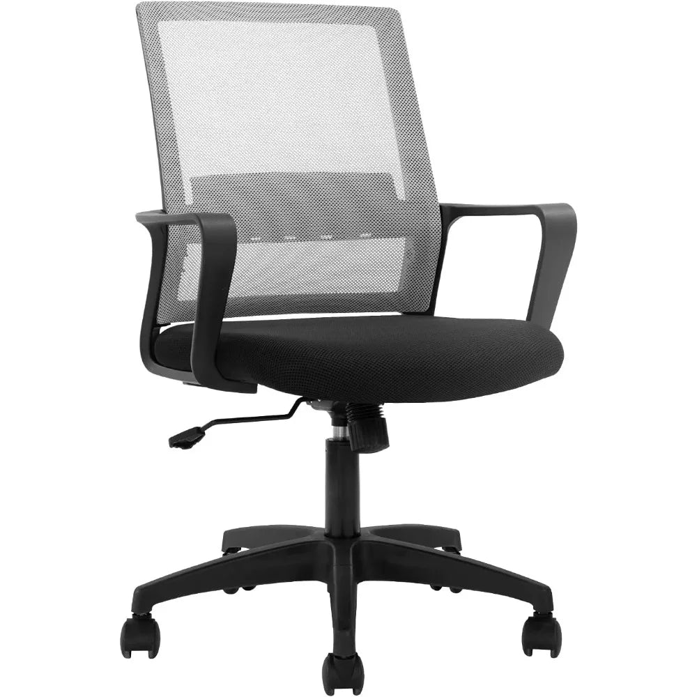 Office Chair with Mid-Back Mesh
