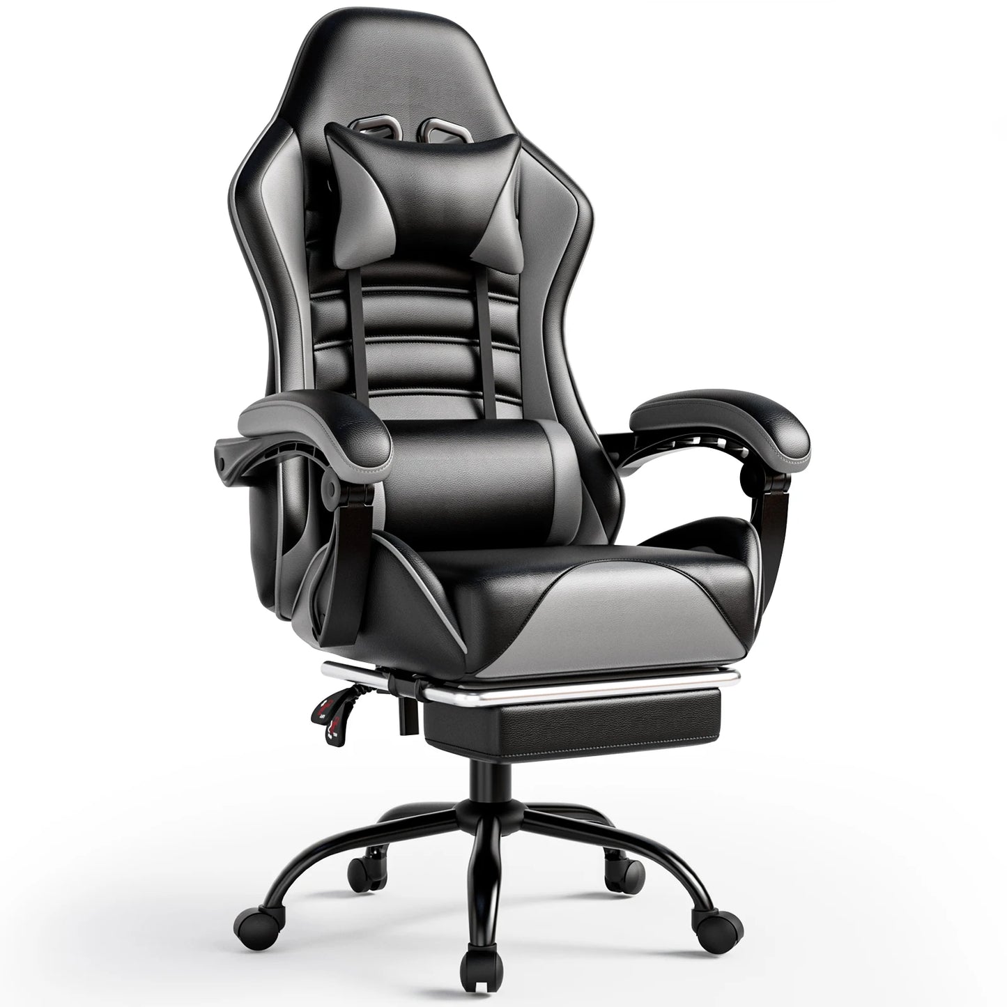 Gaming Chair with Footrest