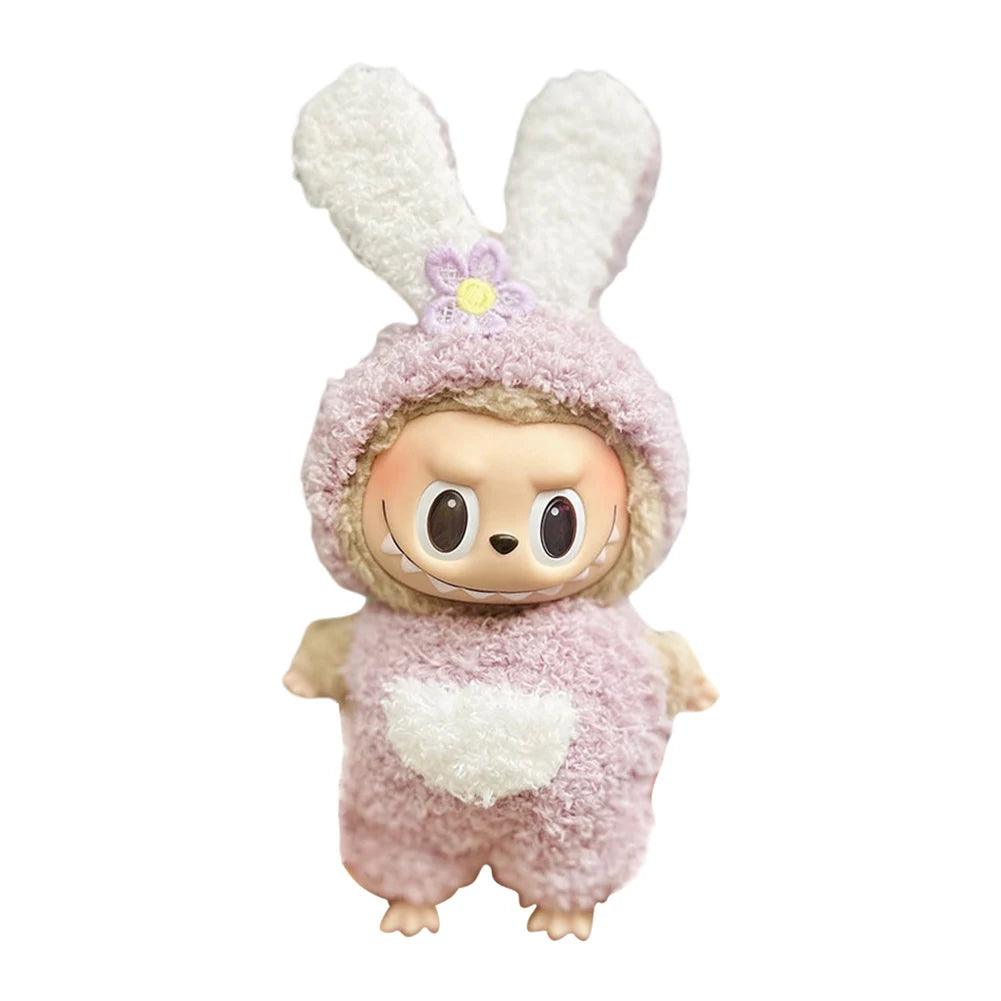 Mini Labubu Dolls Outfit Clothes Accessories without Doll