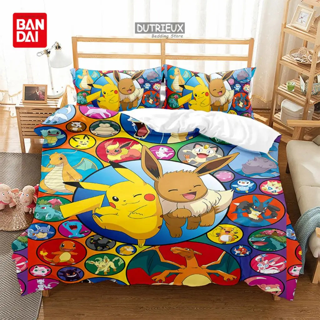 Pokemon Pikachu Bedding Set