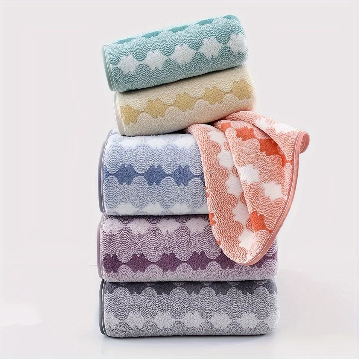 4 to 8 Piece Cotton Towel Set