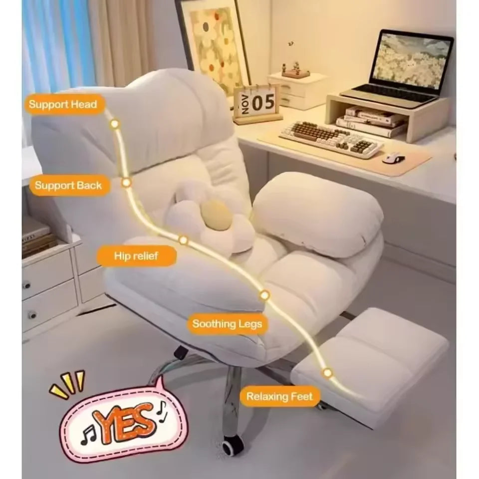 Home Office Desk Recliner Chair