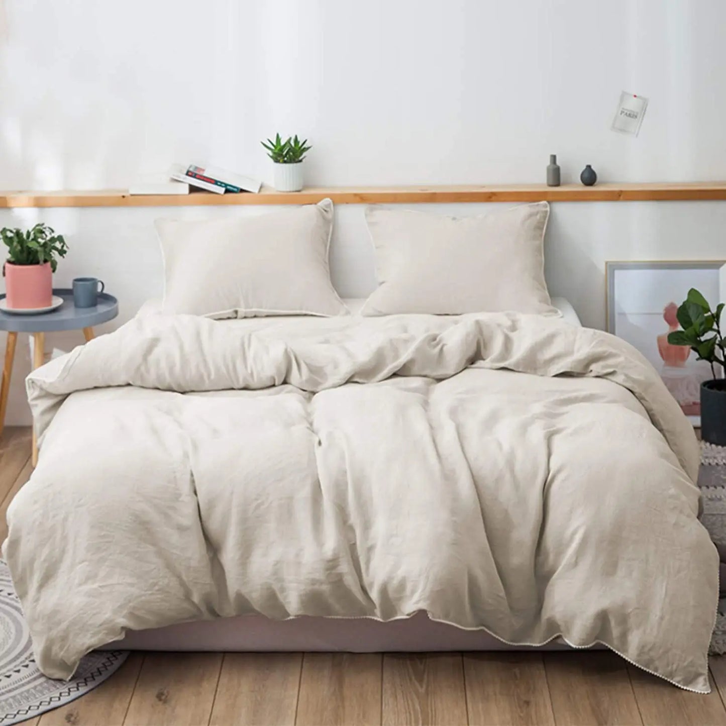 100% Linen Bedding Set