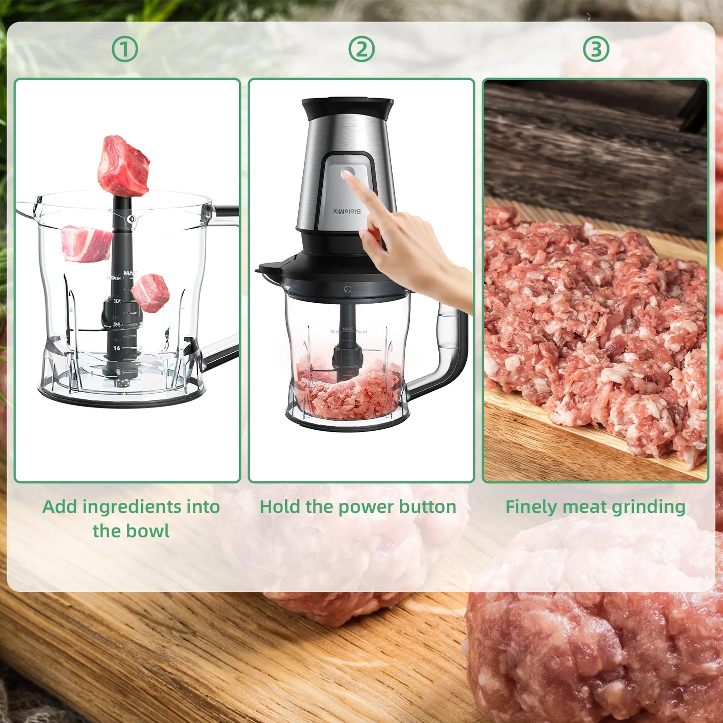Multifunctional Portable Food Processor