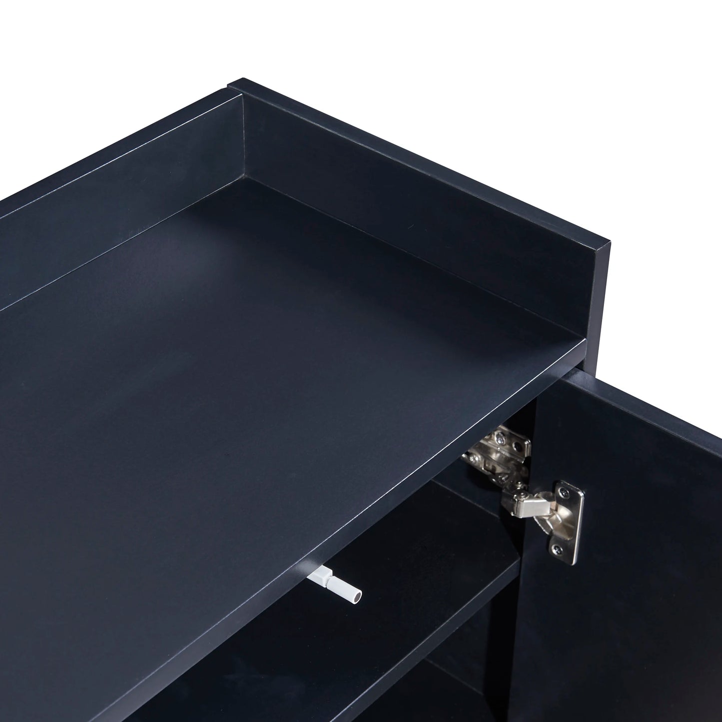Multifunctional Storage Cabinet With 4 Doors Sideboard