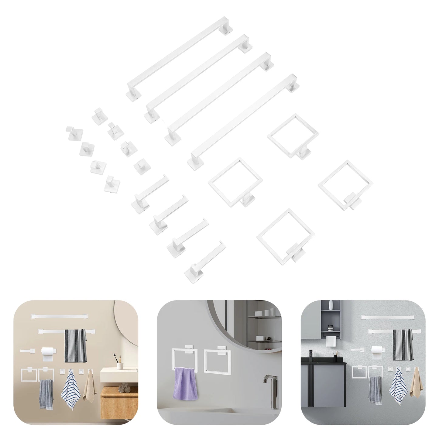 Bathroom Towel Bar Set