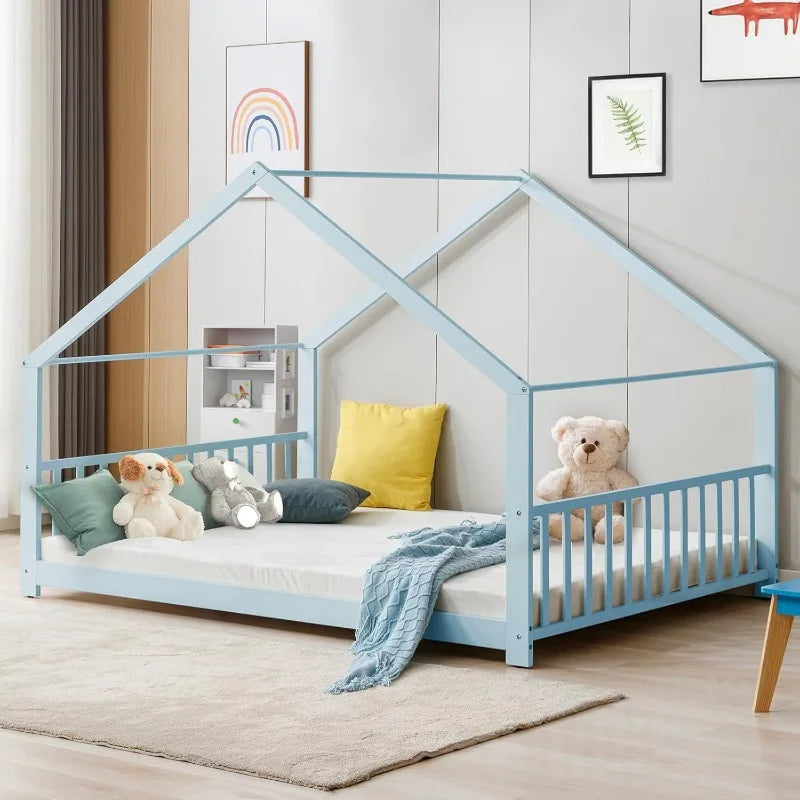 Full Size Montessori Floor Bed