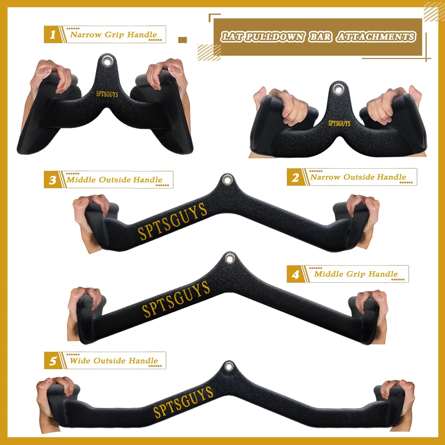 Home Gym Fitness Pulldown Attachment System Machine