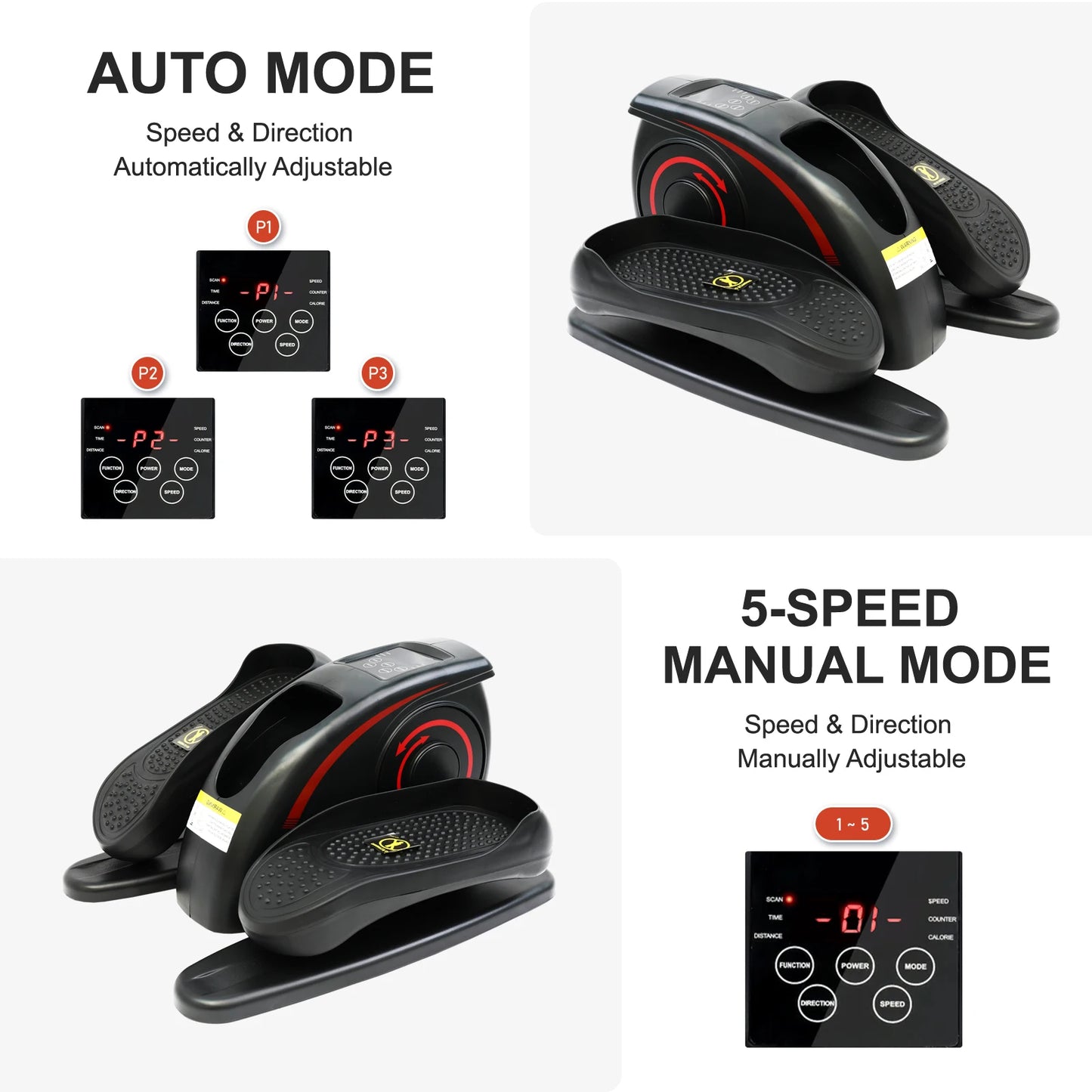 Electric Elliptical Machine Pedal Exerciser
