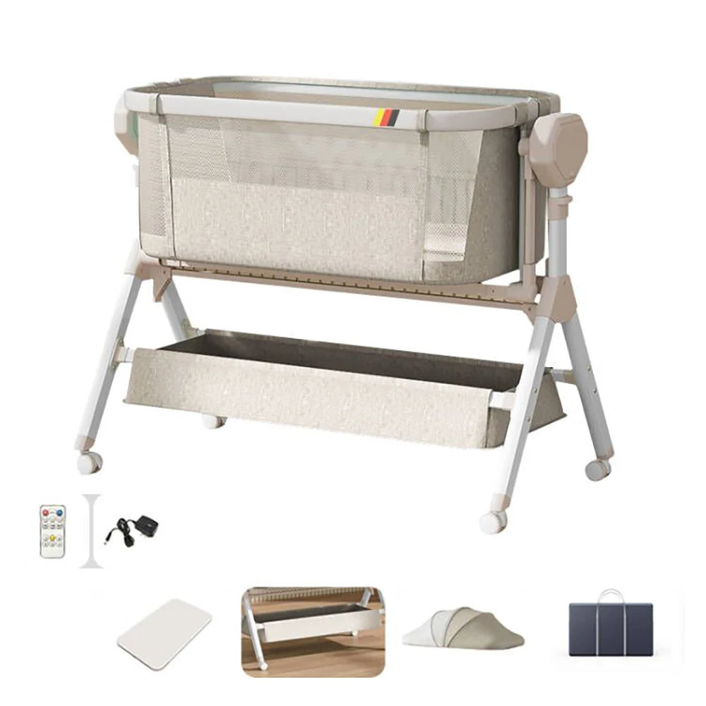 Portable Travel Rocking Baby Bassinet Crib