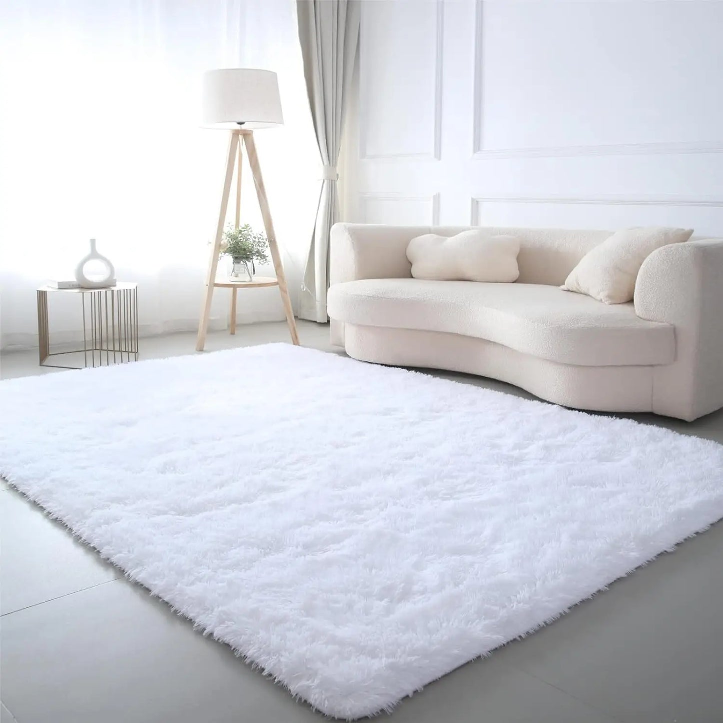 Plush Fluffy Ultra Soft Indoor Modern Rugs