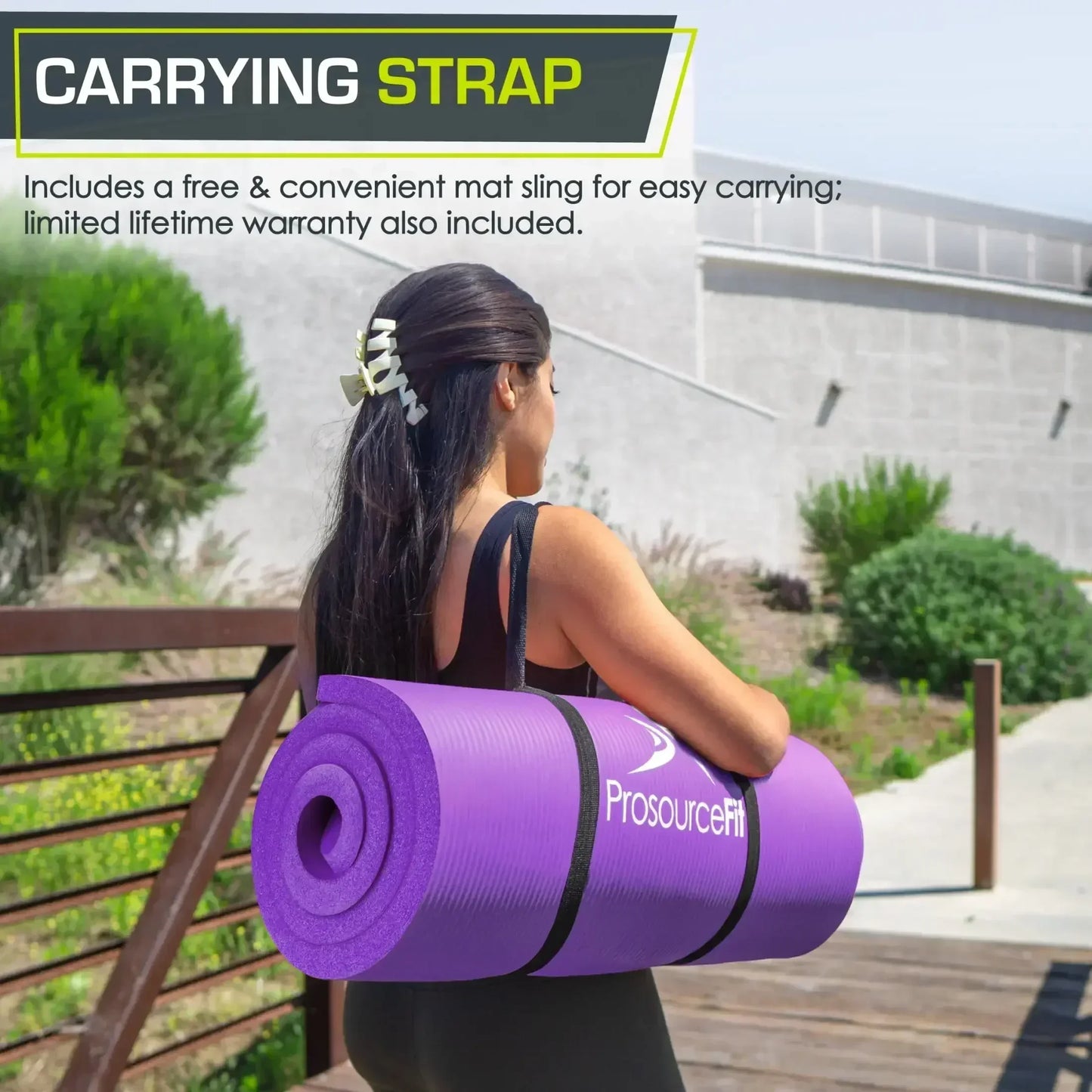 Extra Thick Yoga and Pilates Mat