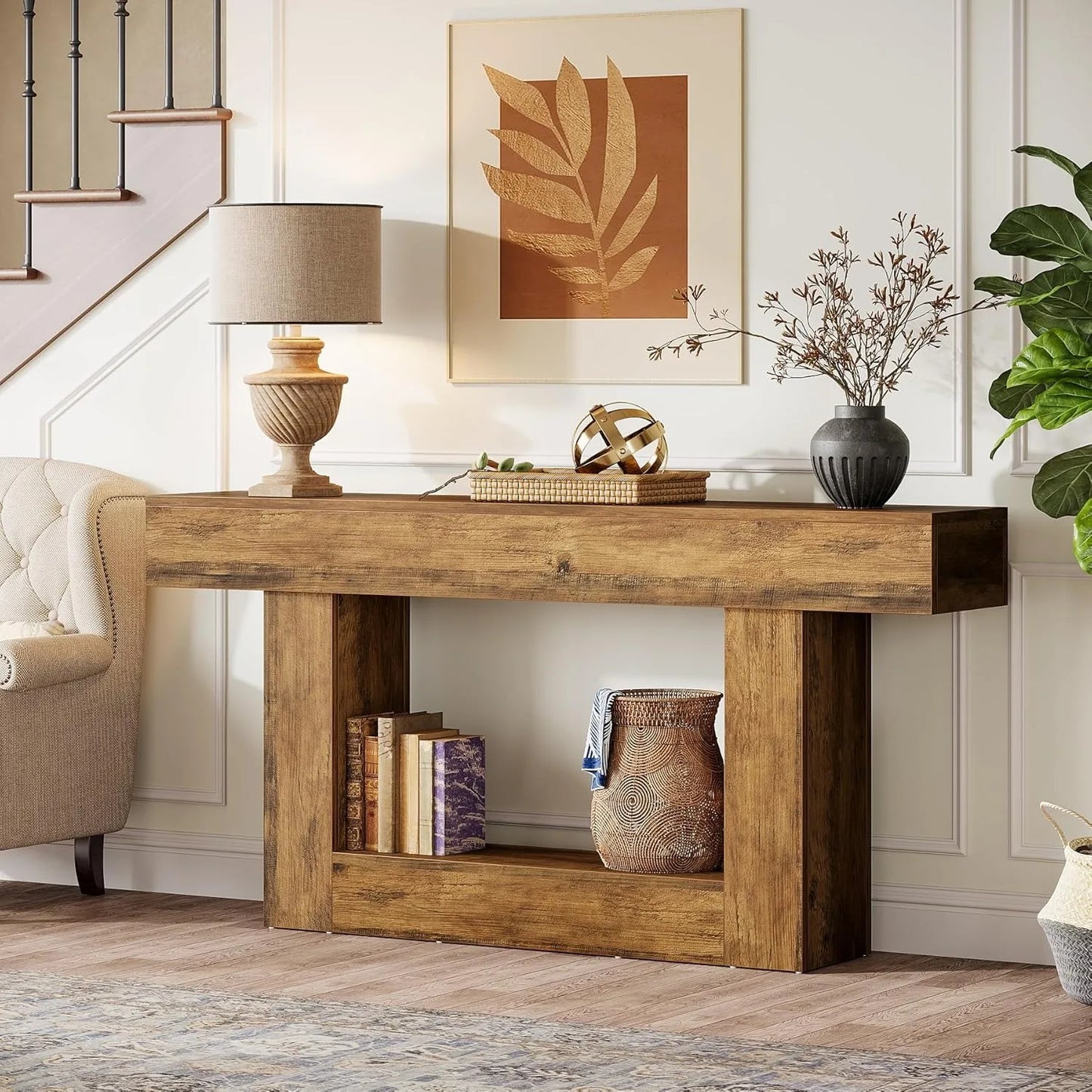 Entrance Table with Storage