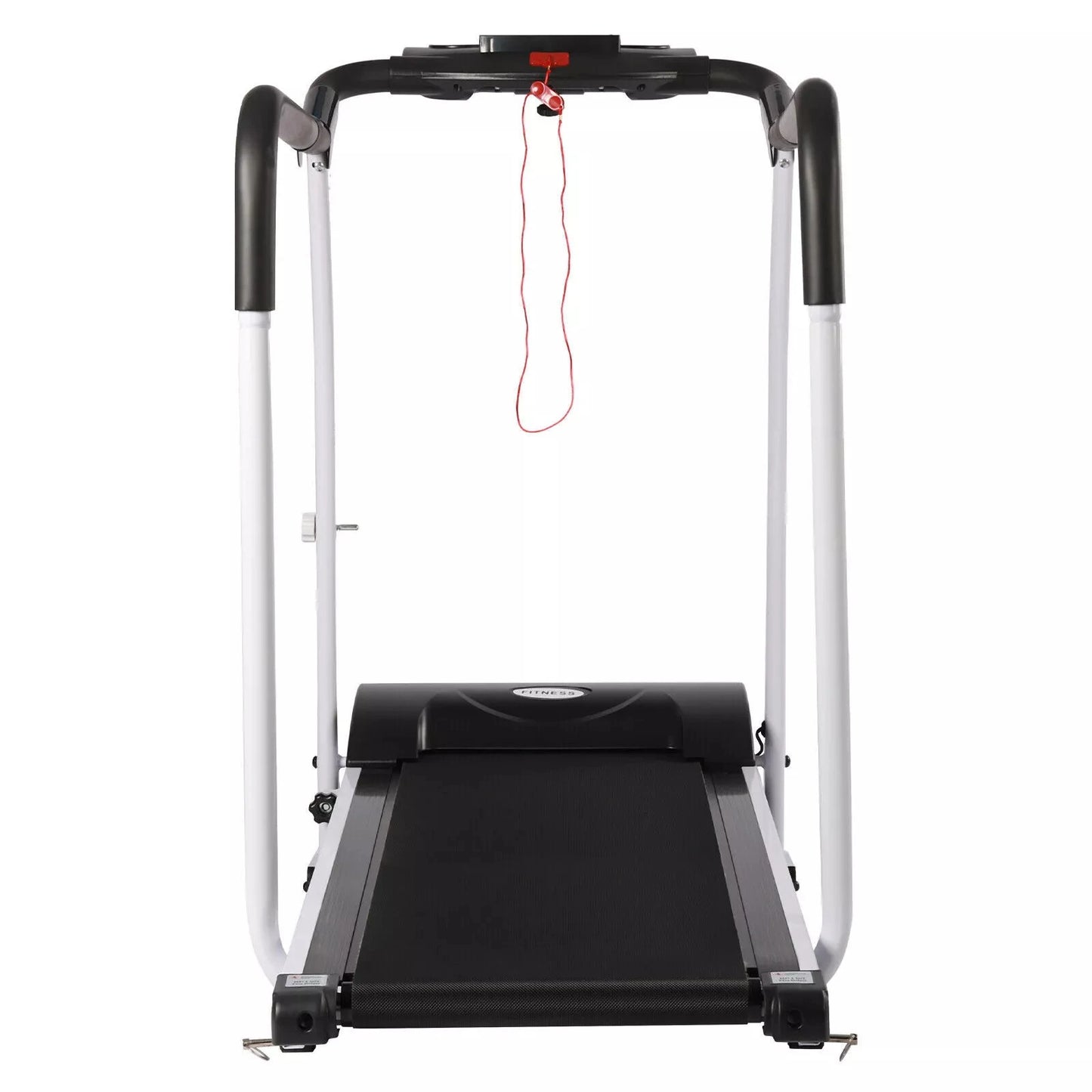 Folding Electric Treadmill Walking Pad – Elderly Fitness Machine with Adjustable Frame