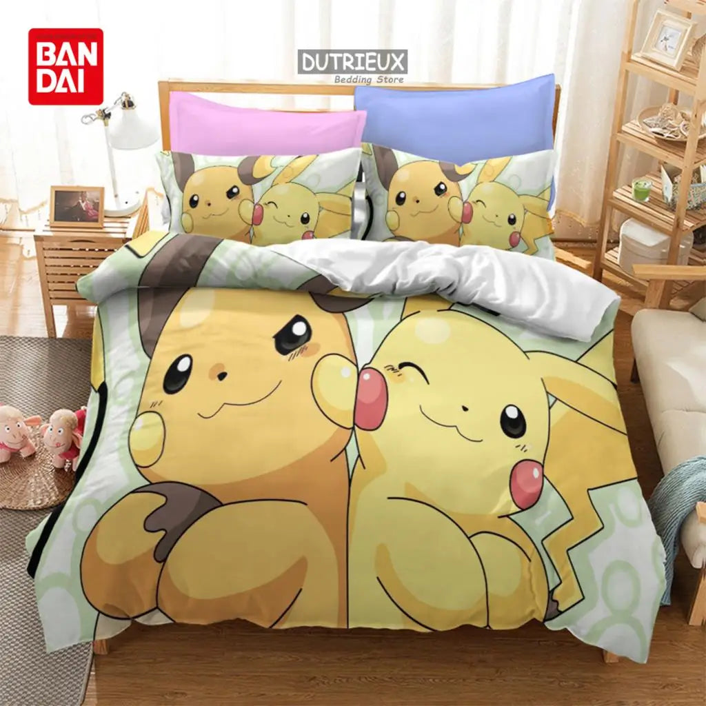 Pokemon Pikachu Bedding Set