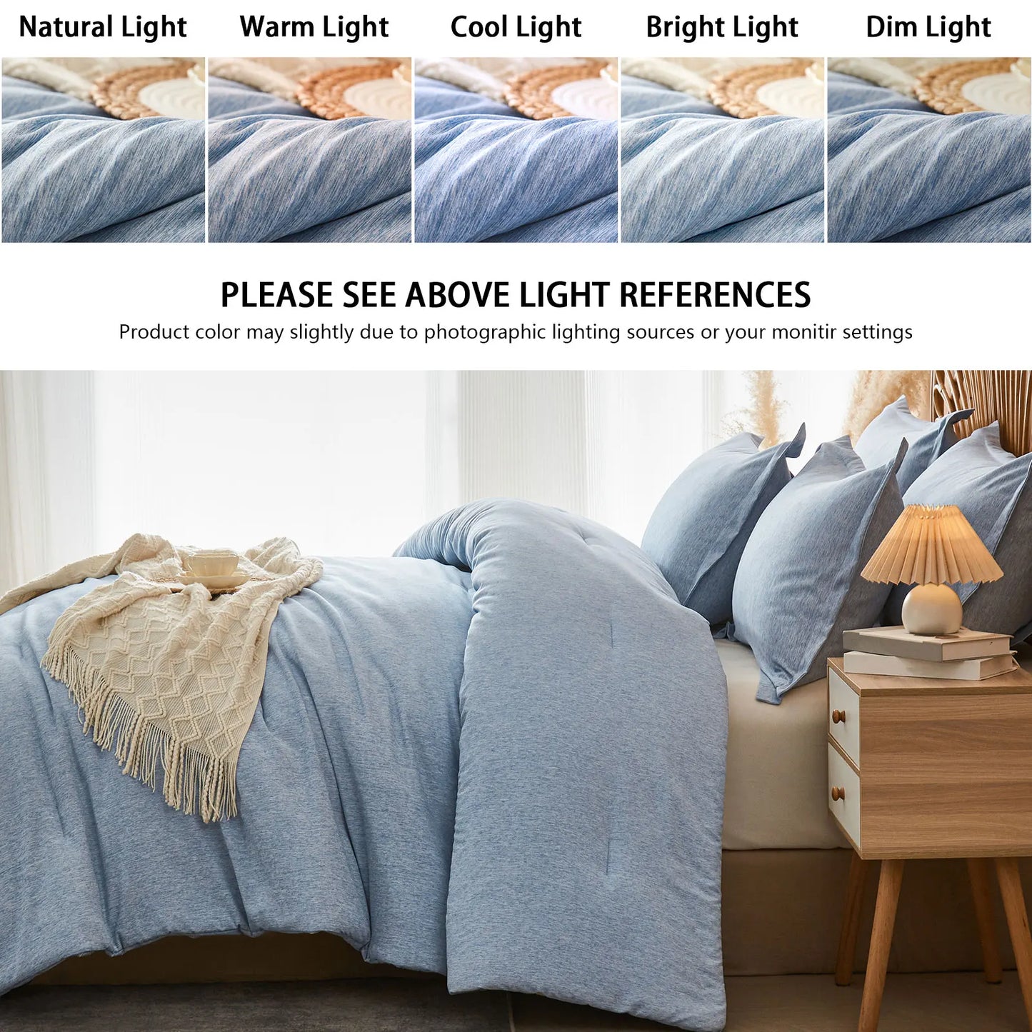 Cationic Dyeing Process Comforter Set