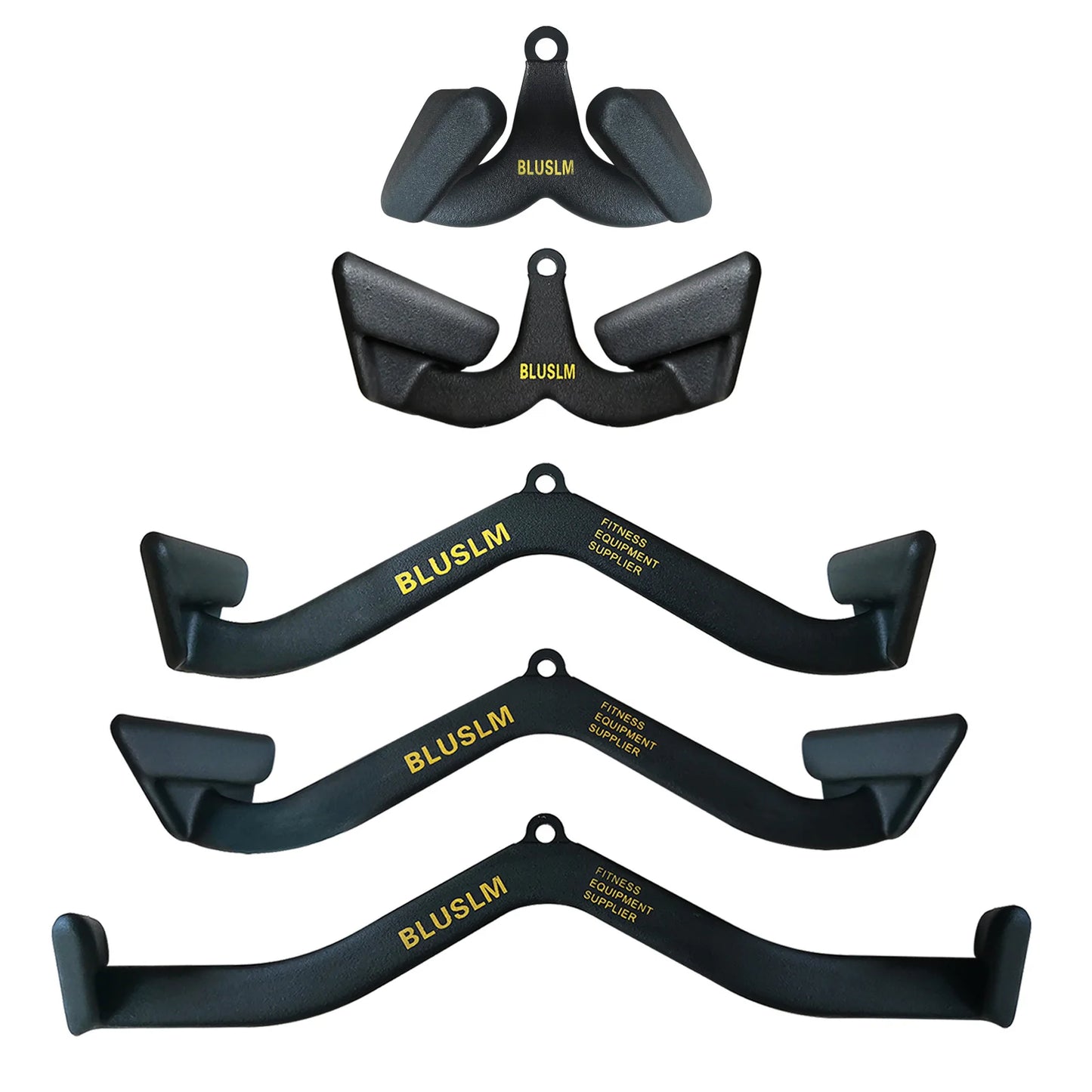 Home Gym Pull Down Cable Machine Attachments Bar System