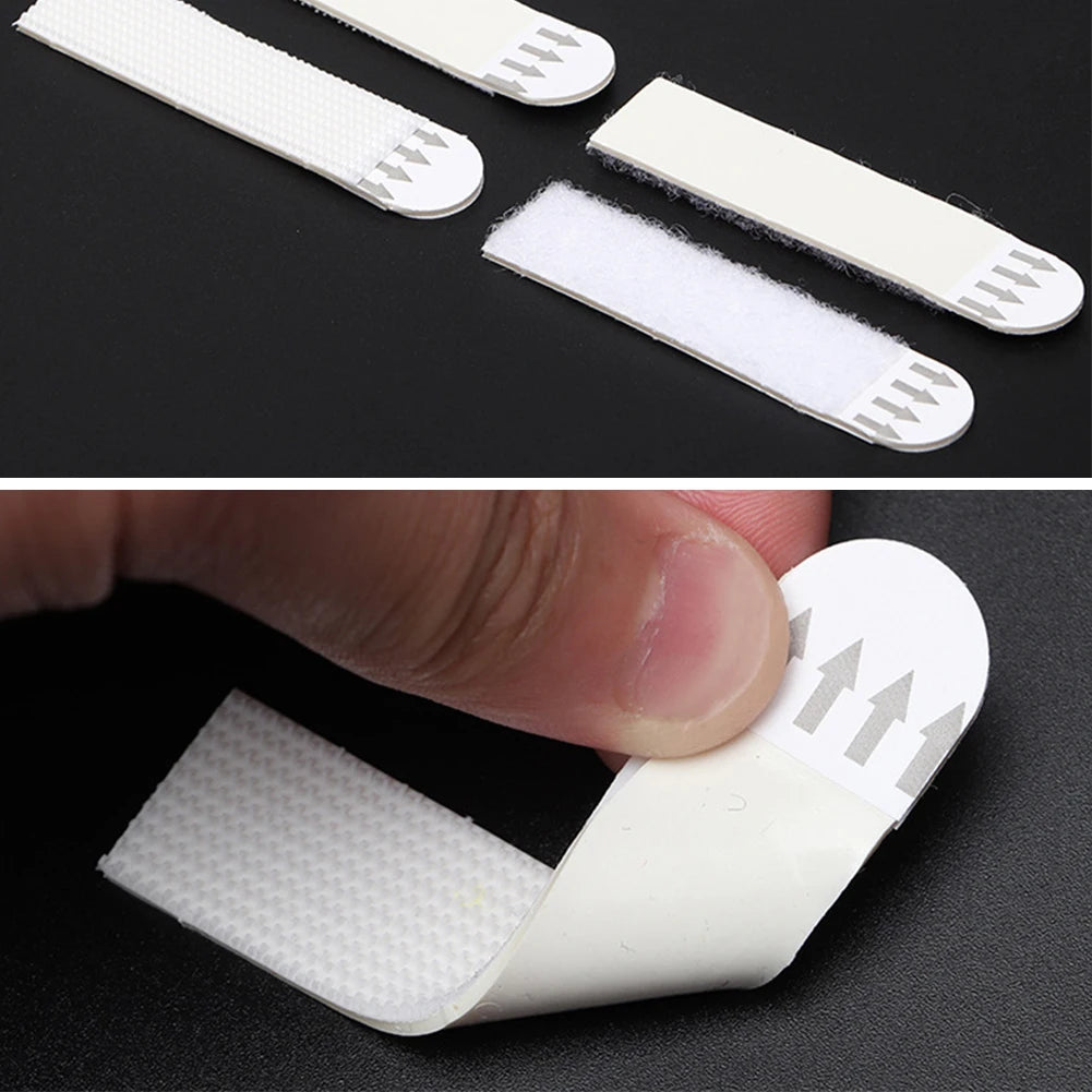 White Tape Damage-Free Picture and Frame Hanging Strips