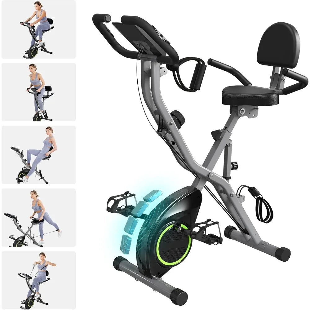 Stationary Foldable Exercise Bike