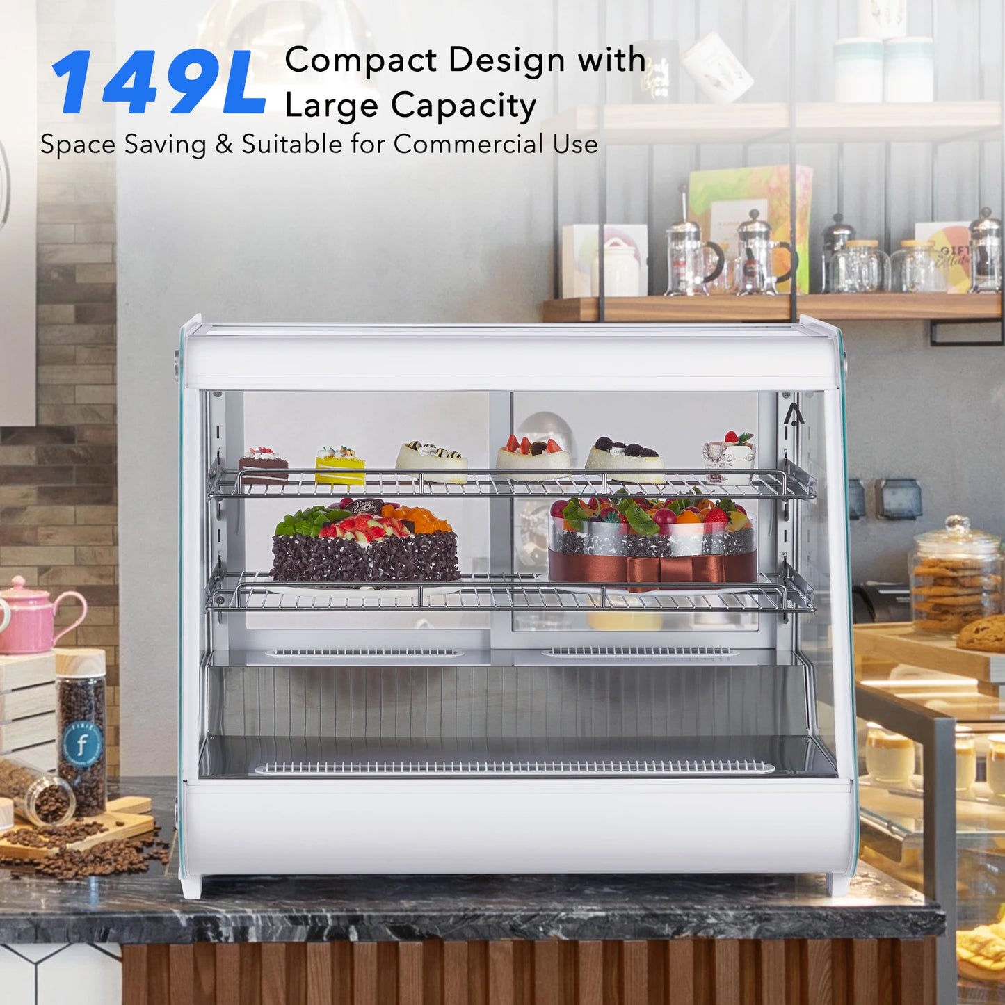 Display Counter top Refrigerator Case