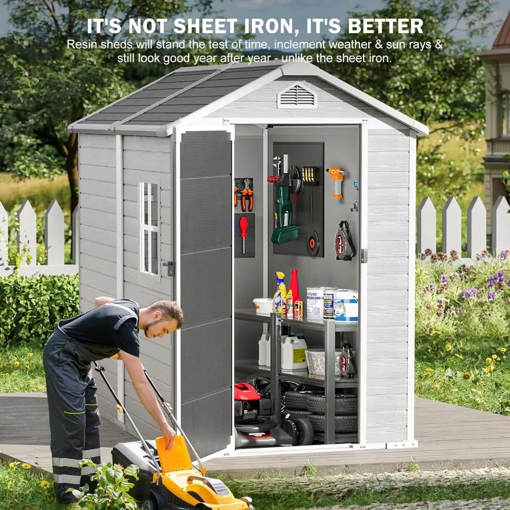 Resin Outdoor Storage Shed
