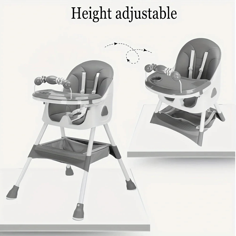 Easy to Clean Foldable Baby High Chair