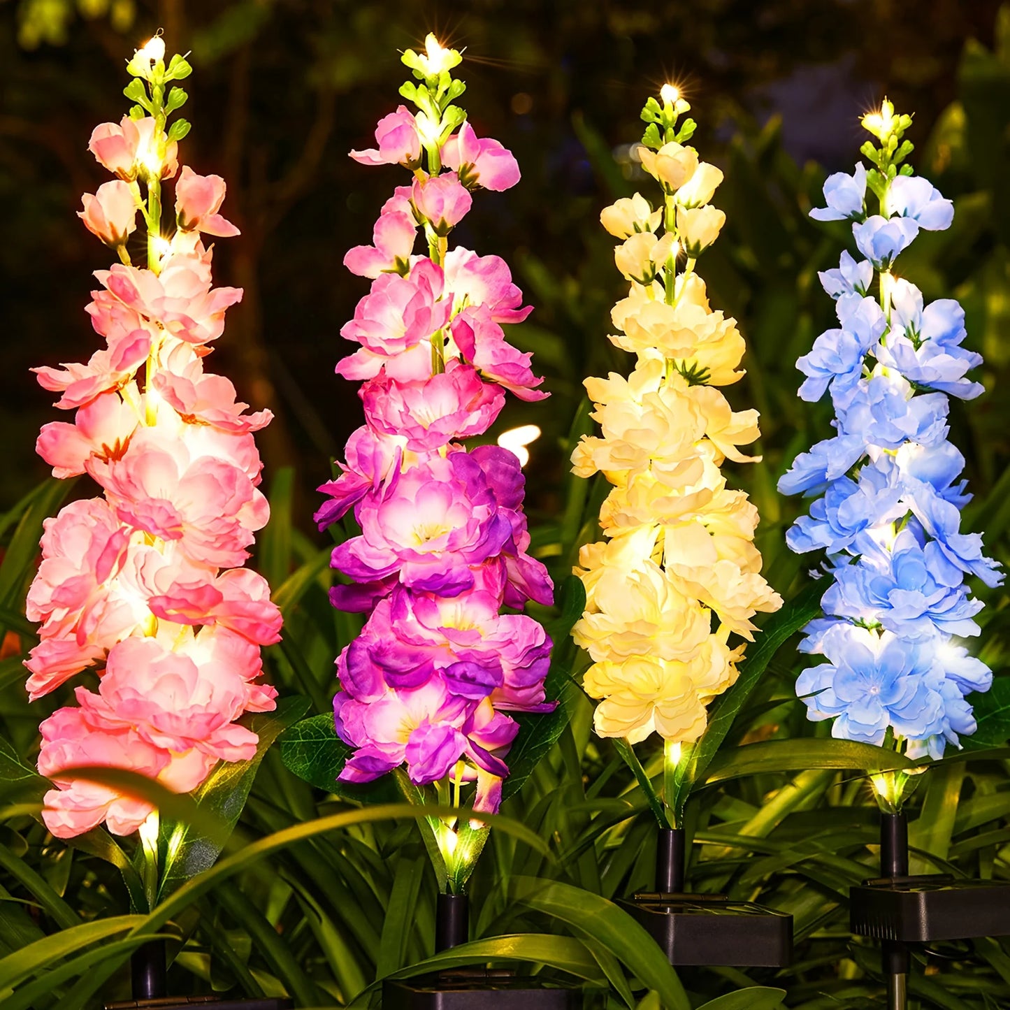 Outdoor Solar Flower Garden Lights