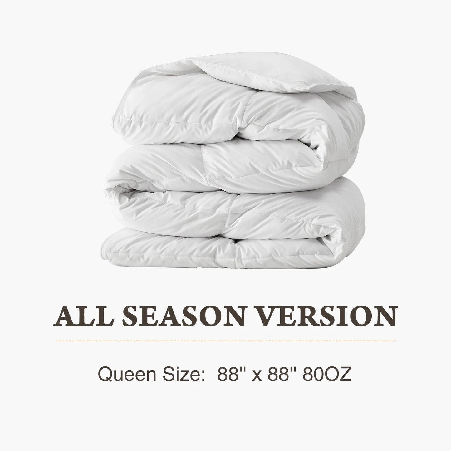 All Season Blanket with Corner Tabs Box Stitched Comforter