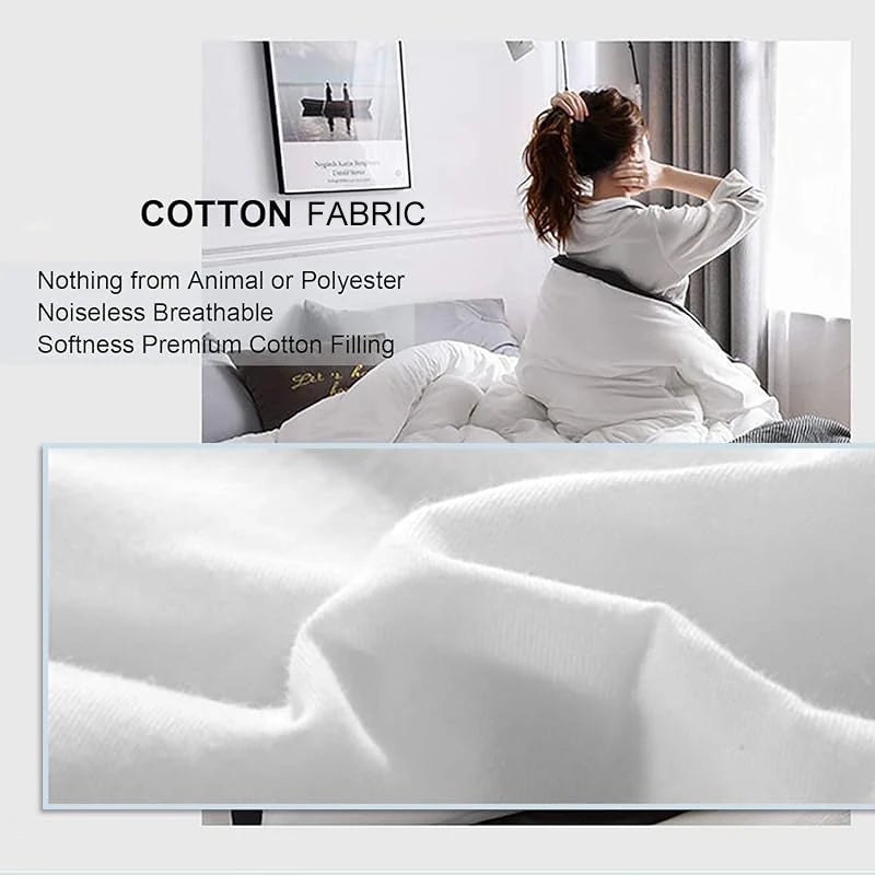 Cotton Luxury Comforter Cooling Summer Quilt