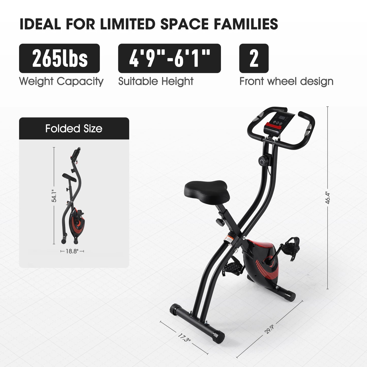 Exercise Bike - Folding Stationary