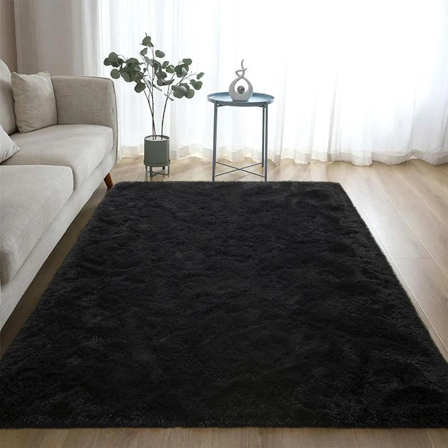 Fluffy Rugs Non Slip Rugs for Hardwood Floors Room Decor