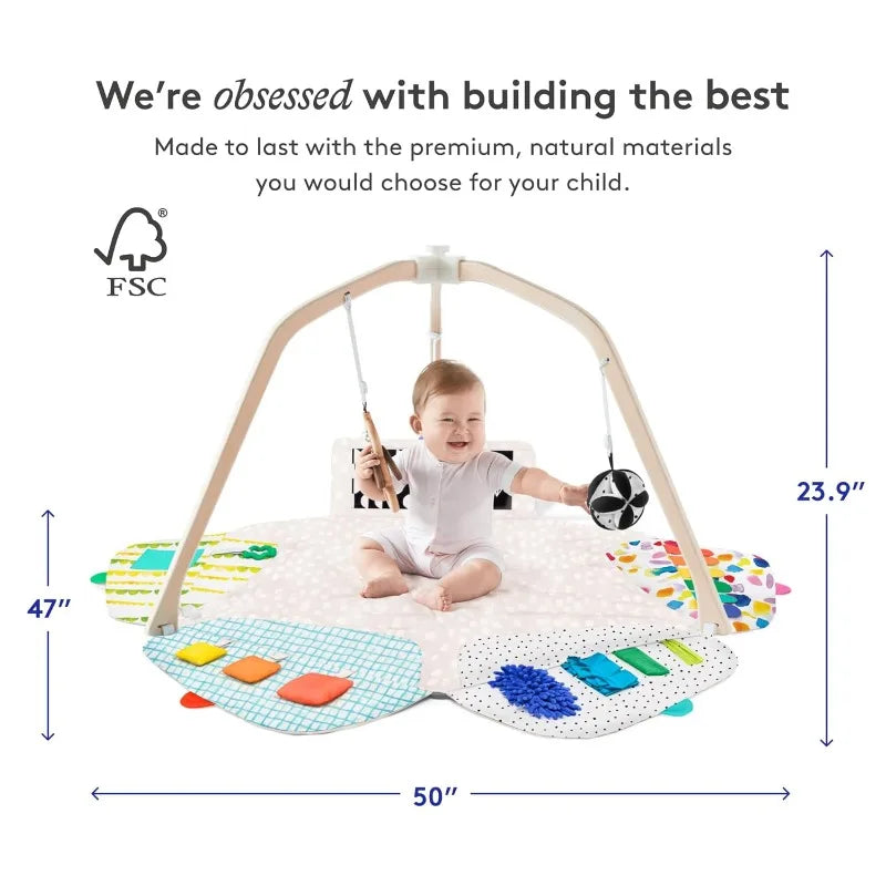 Baby Stage-Based Developmental Activity Gym & Play Mat