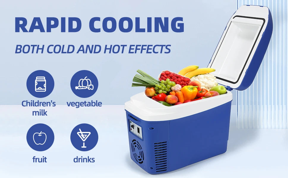 Portable Mini Fridge for Patio