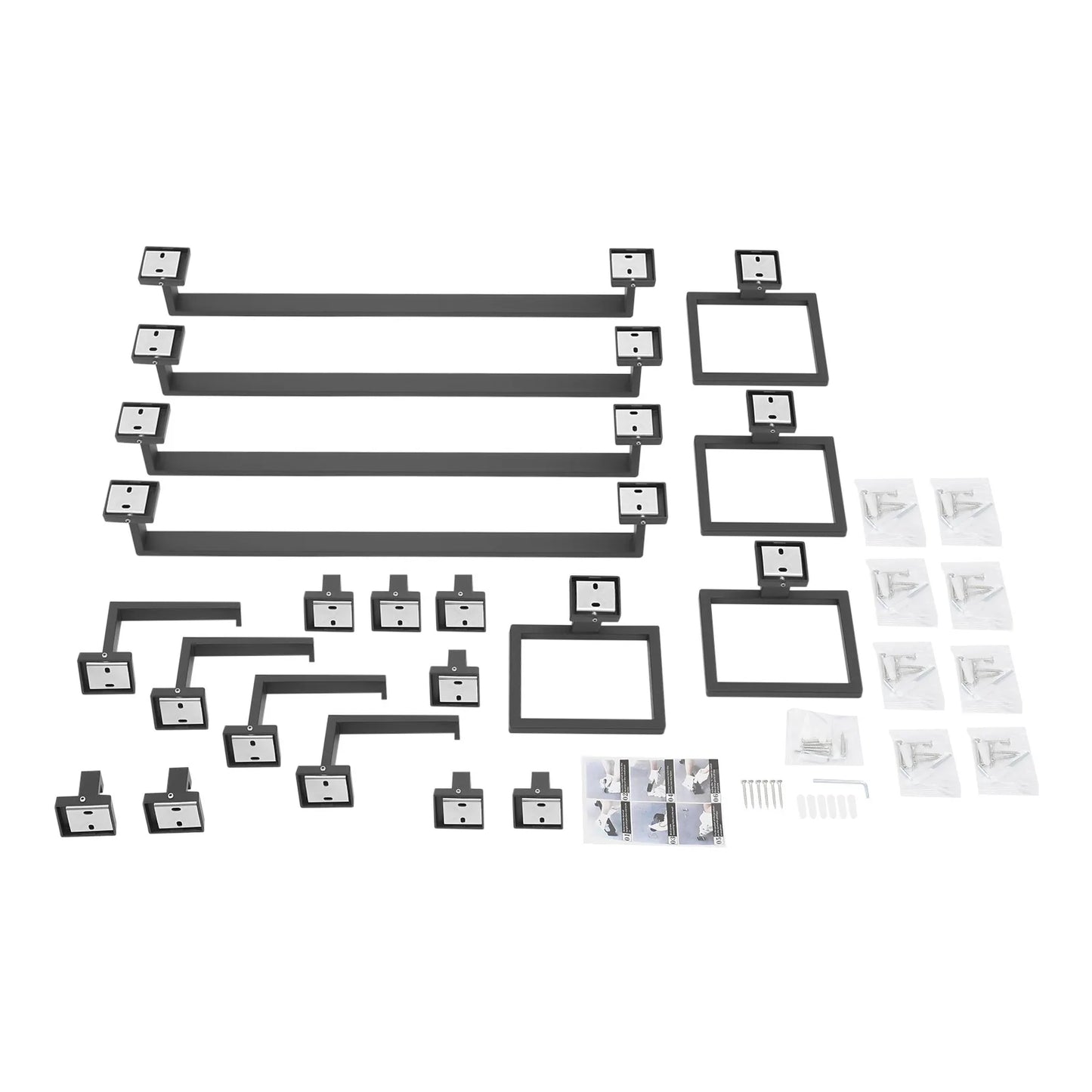 Bathroom Towel Bar Set