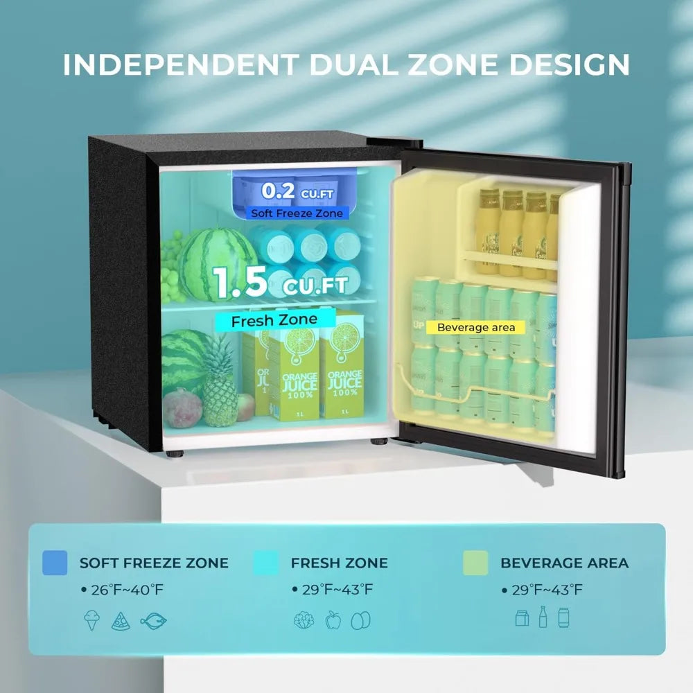 Mini Fridge with Freezer