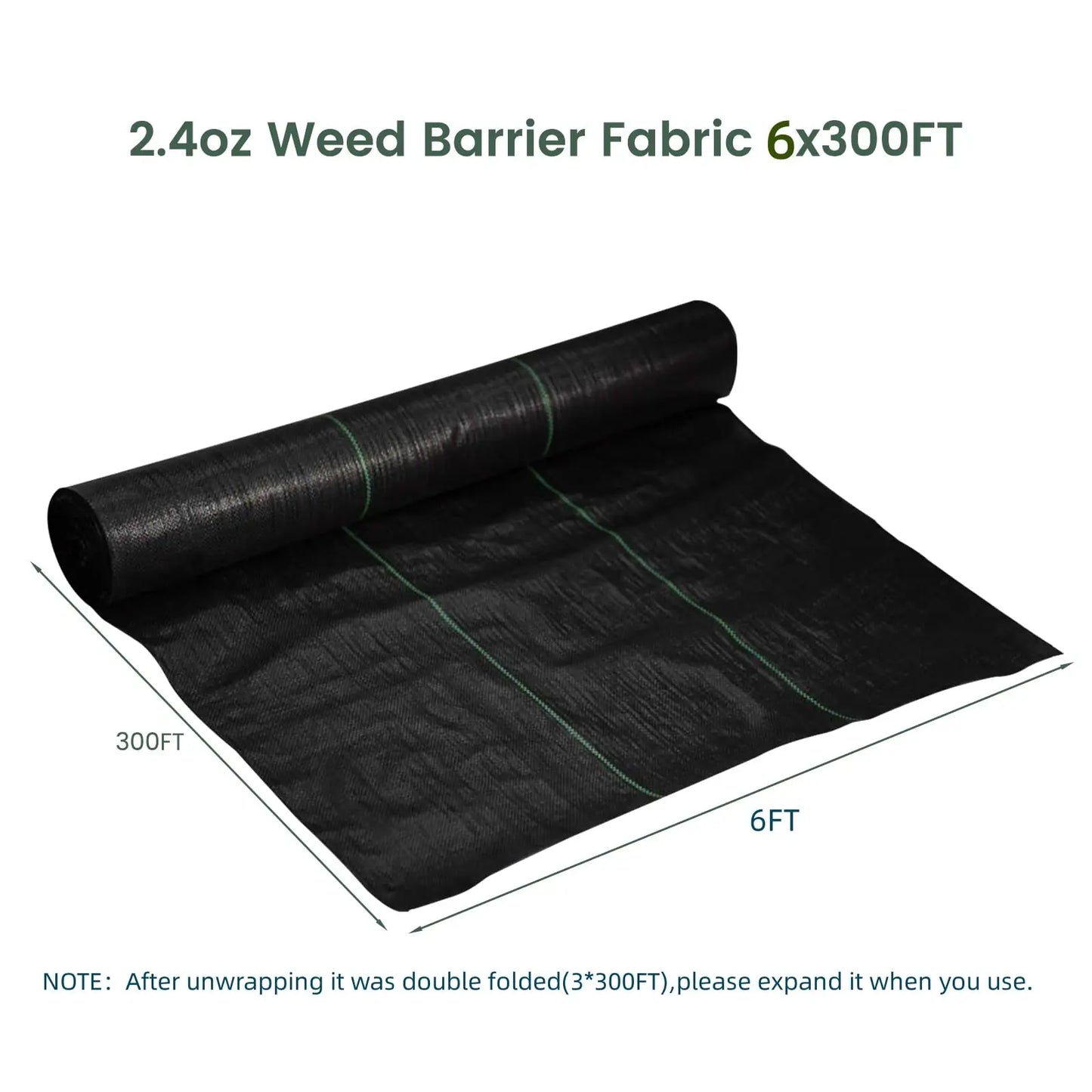 Garden Weed Barrier Landscape Fabric