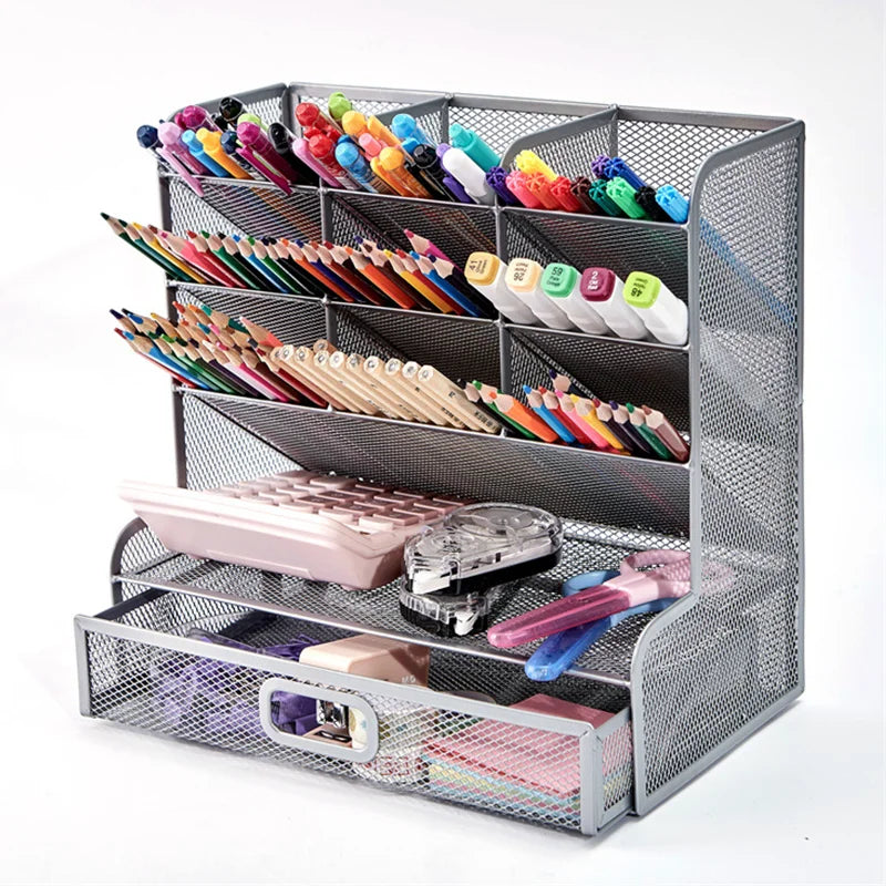 Desktop Stationery Storage Rack