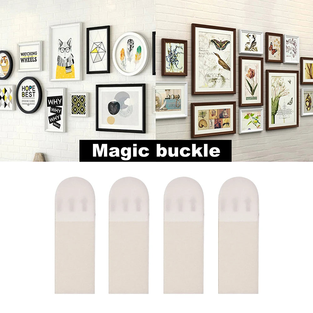 White Tape Damage-Free Picture and Frame Hanging Strips