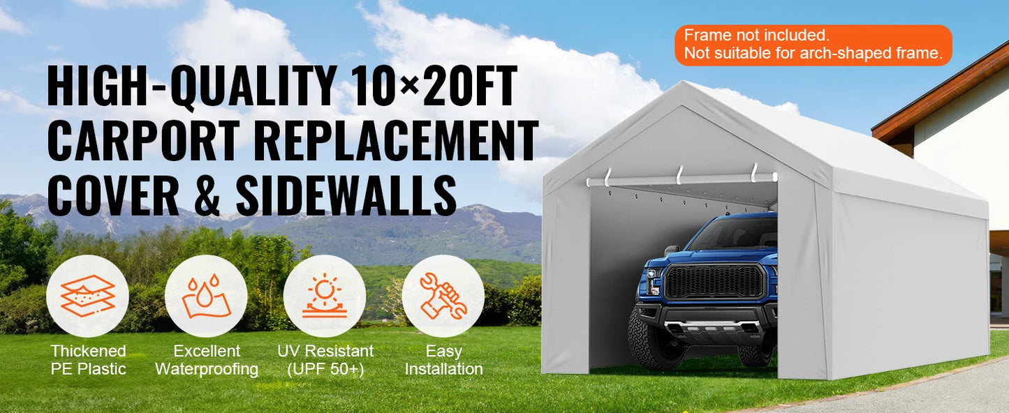 Carport Replacement Canopy Cover