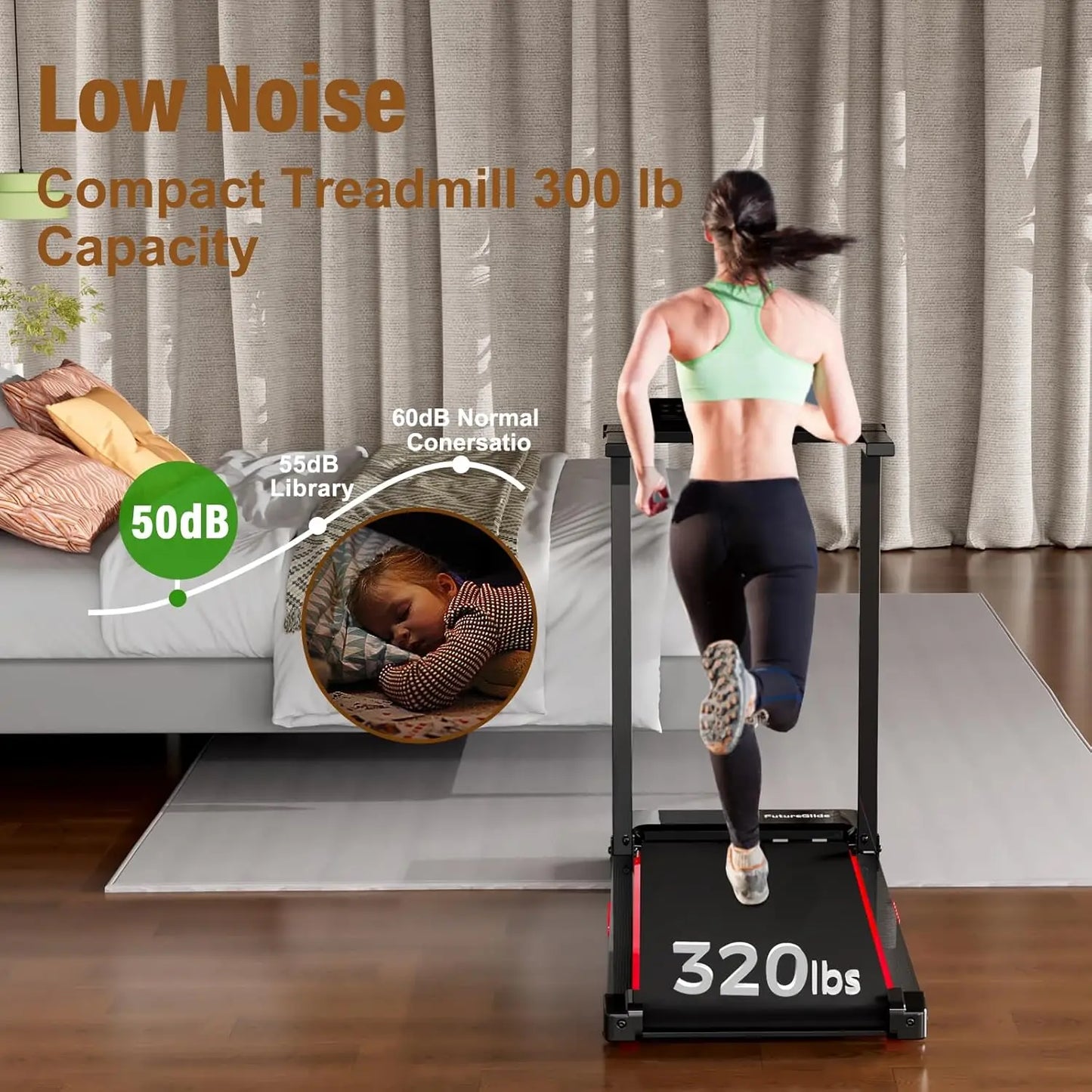 Treadmill With Handle