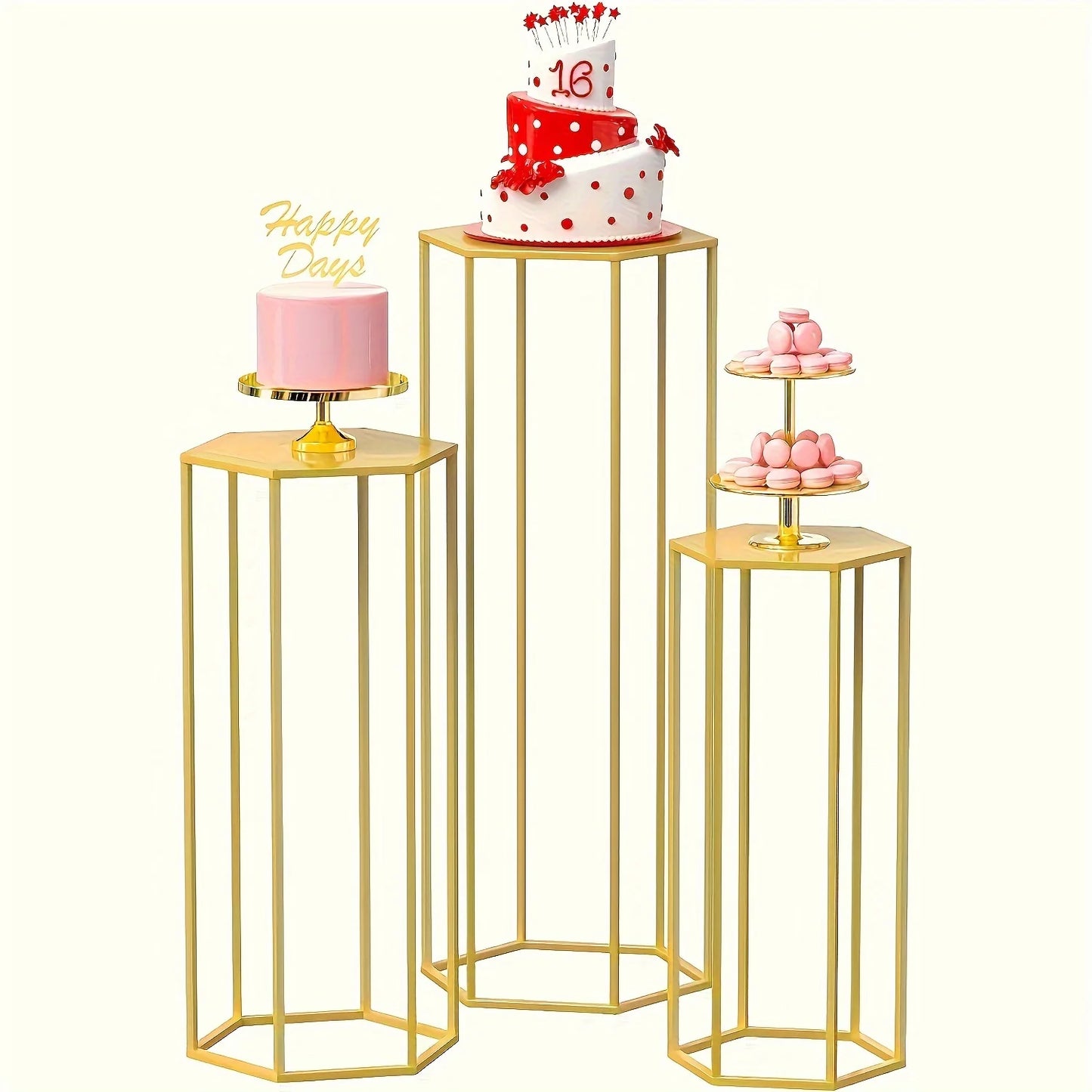 Vase Cake and Goodies Decoration