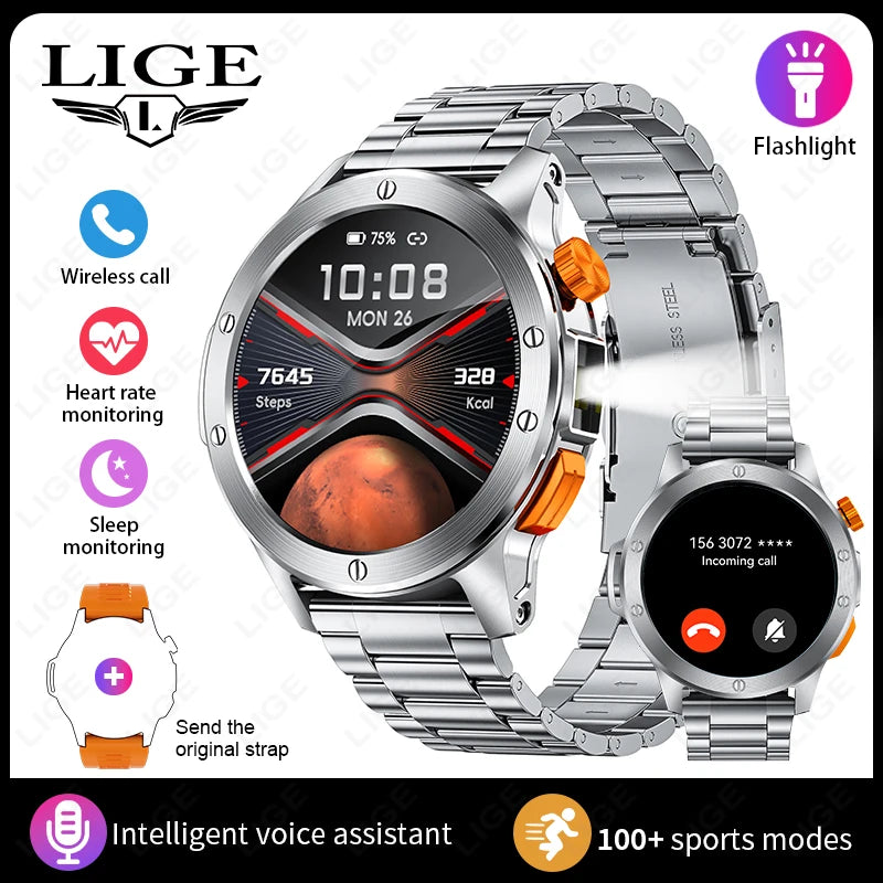 Military Sports Smartwatch for Men