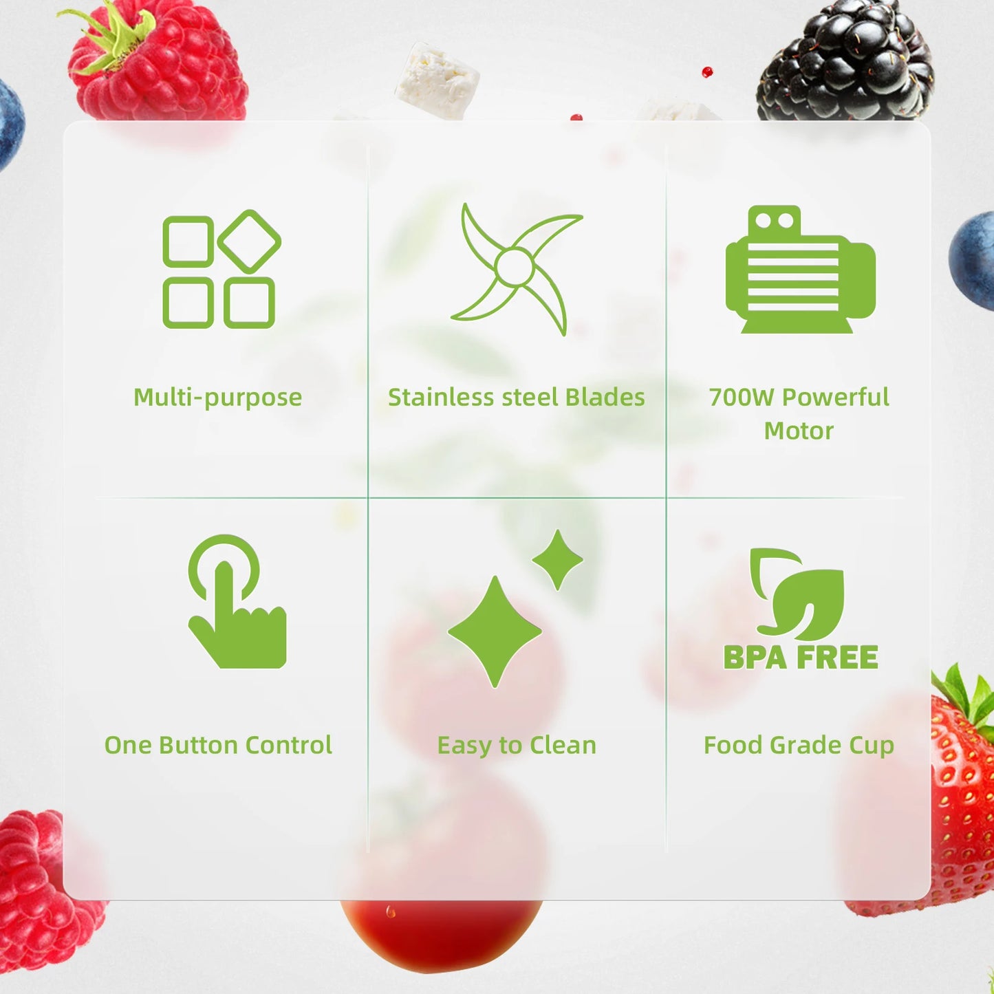 Multifunctional Portable Food Processor