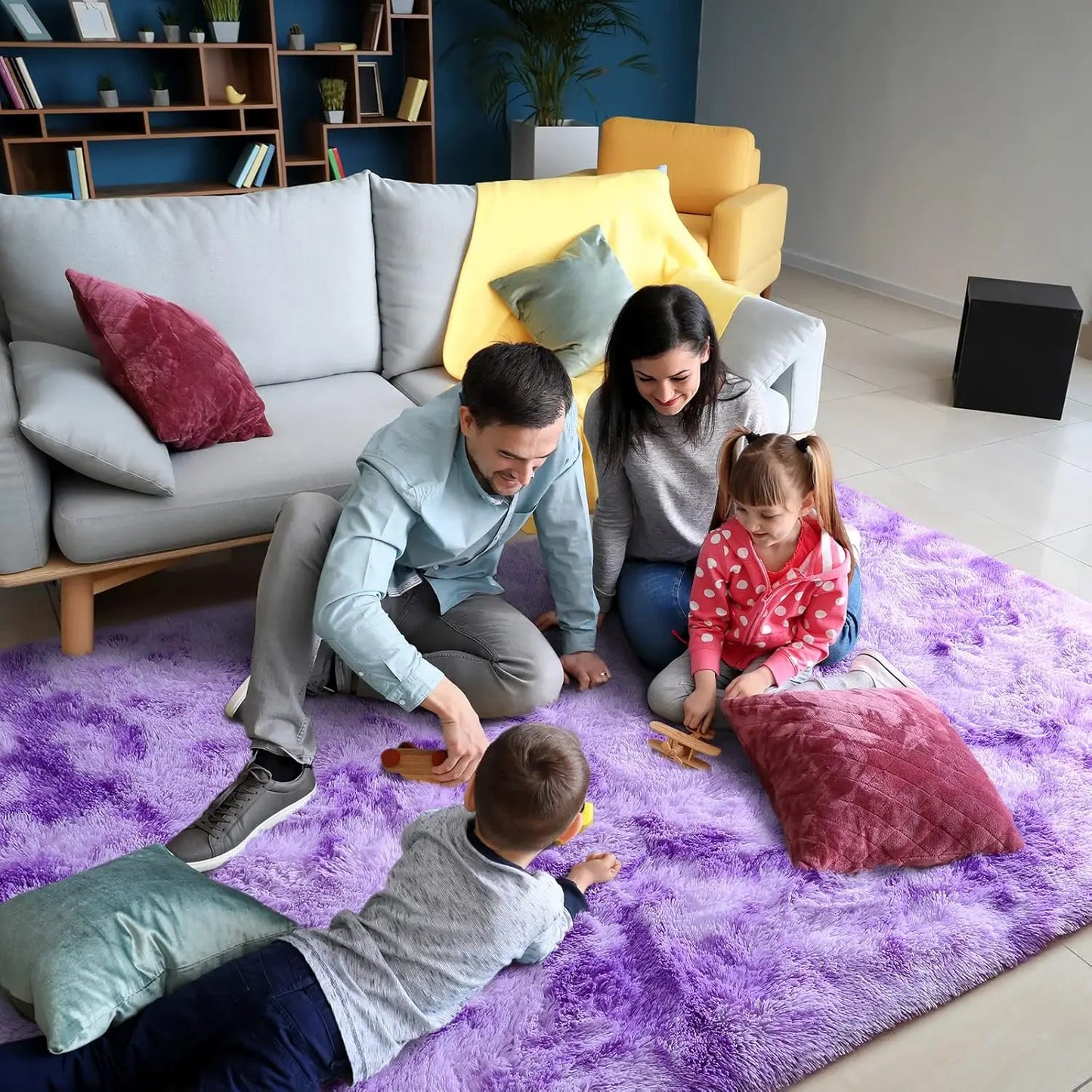 Home Rug Plush Carpets
